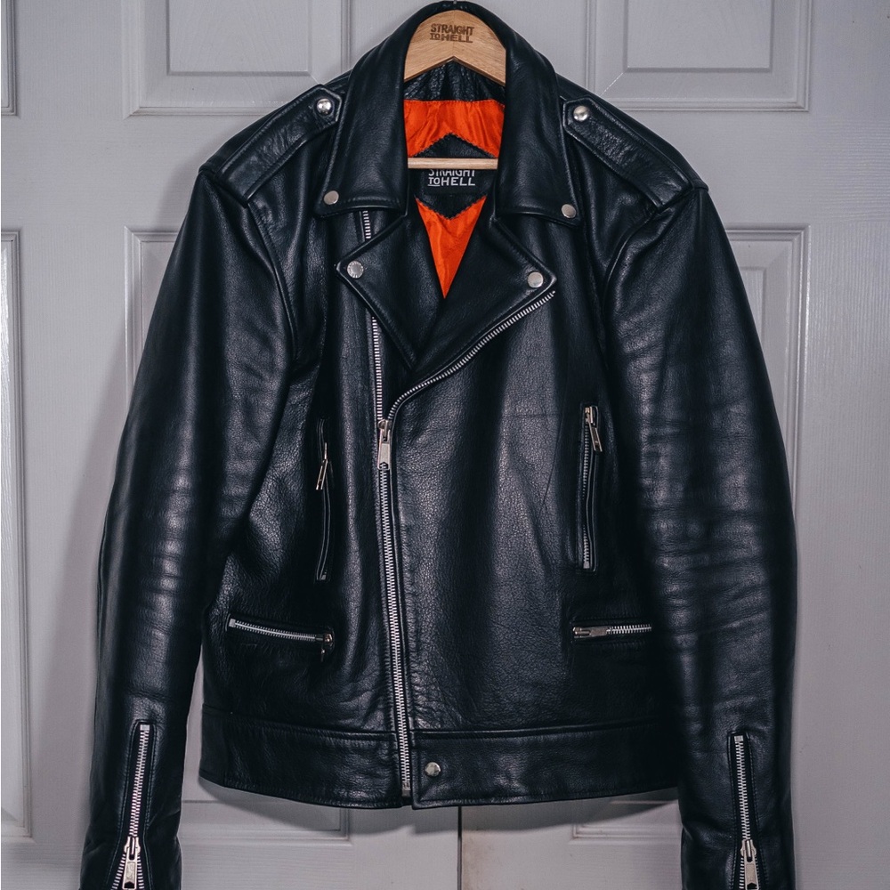Straight To Hell Leather Jacket